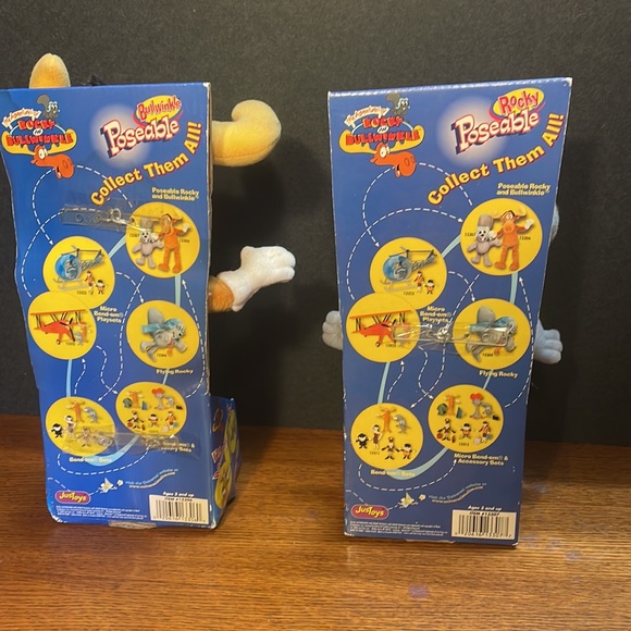 Rocky and Bullwinkle Poseable Figures. - Picture 4 of 9